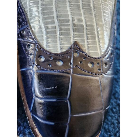 Stacy Adams Men's Gallinari Wingtip Oxford Shoes -8.5 - Picture 3 of 9